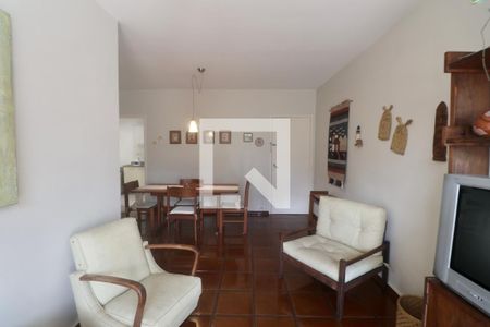 Sala de apartamento para alugar com 3 quartos, 70m² em Jardim Vitoria, Guarujá