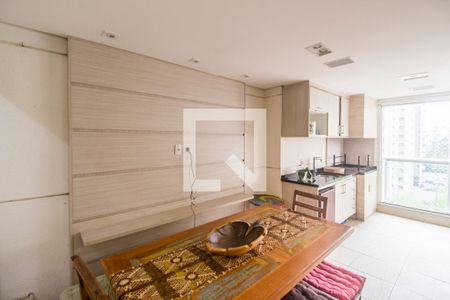 Varanda gourmet de casa de condomínio à venda com 3 quartos, 232m² em Alphaville Industrial, Barueri