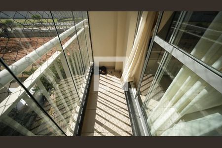 Varanda da Sala de apartamento à venda com 2 quartos, 67m² em Vila Homero Thon, Santo André