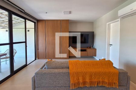 Sala de apartamento para alugar com 1 quarto, 102m² em Camboinhas, Niterói