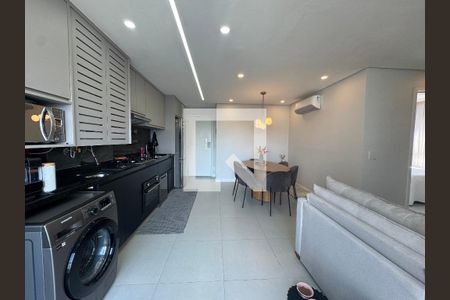 Sala/Cozinha de apartamento à venda com 2 quartos, 55m² em Centro, Osasco