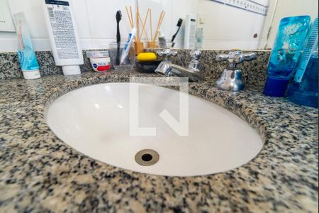 Banheiro da Suíte de apartamento à venda com 2 quartos, 67m² em Vila Monte Alegre, São Paulo