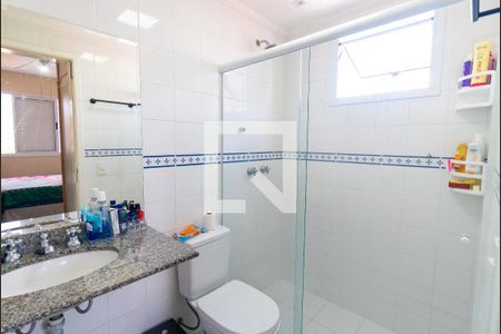 Banheiro da Suíte de apartamento à venda com 2 quartos, 67m² em Vila Monte Alegre, São Paulo