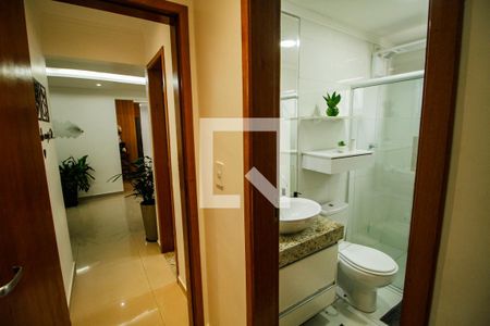 Suíte 1 de apartamento para alugar com 1 quarto, 62m² em Guilhermina, Praia Grande