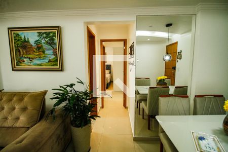 Sala de apartamento para alugar com 1 quarto, 62m² em Guilhermina, Praia Grande