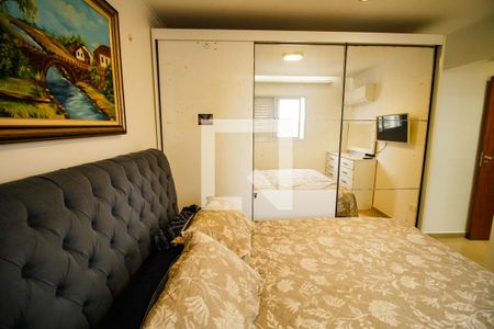 Suíte 1 de apartamento para alugar com 1 quarto, 62m² em Guilhermina, Praia Grande