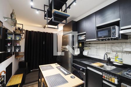 Sala / Cozinha de kitnet/studio à venda com 1 quarto, 28m² em Vila Mazzei, São Paulo