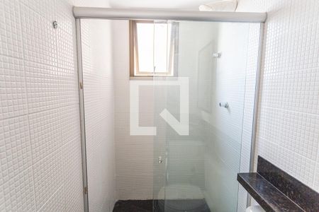 Banheiro da Suíte de apartamento à venda com 3 quartos, 84m² em Anchieta, Belo Horizonte