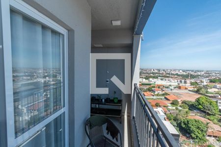Varanda Sala de Estar/Jantar  de apartamento para alugar com 2 quartos, 56m² em Chácara Bela Vista, Sumaré