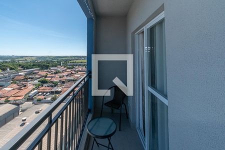 Varanda Sala de Estar/Jantar  de apartamento para alugar com 2 quartos, 56m² em Chácara Bela Vista, Sumaré