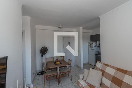 Sala de Estar/Jantar  de apartamento para alugar com 2 quartos, 56m² em Chácara Bela Vista, Sumaré