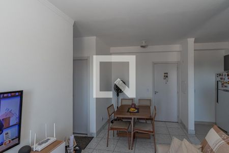 Sala de Estar/Jantar  de apartamento para alugar com 2 quartos, 56m² em Chácara Bela Vista, Sumaré