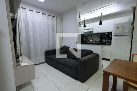 Sala de apartamento para alugar com 2 quartos, 62m² em Parque Amazonia, Goiânia