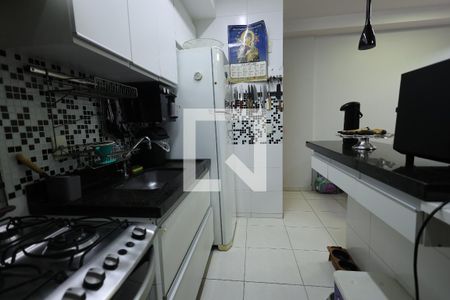 Sala/cozinha de apartamento para alugar com 2 quartos, 62m² em Parque Amazonia, Goiânia