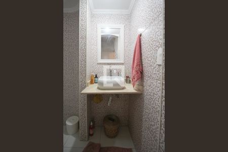 Banheiro da Suíte  de apartamento para alugar com 3 quartos, 92m² em Vila Olímpia, São Paulo