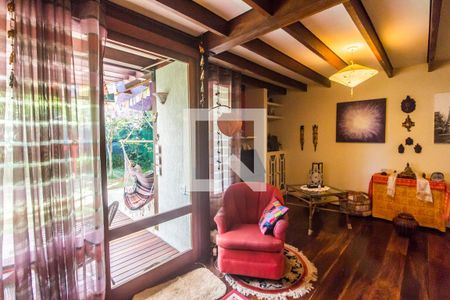 Sala  de casa de condomínio para alugar com 3 quartos, 240m² em Centro de Apoio I (alphaville), Santana de Parnaíba