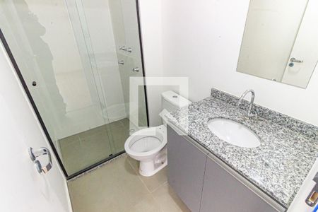 Banheiro de apartamento para alugar com 1 quarto, 32m² em Mooca, São Paulo