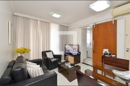 Sala Ambientes de apartamento à venda com 2 quartos, 55m² em Graça, Belo Horizonte