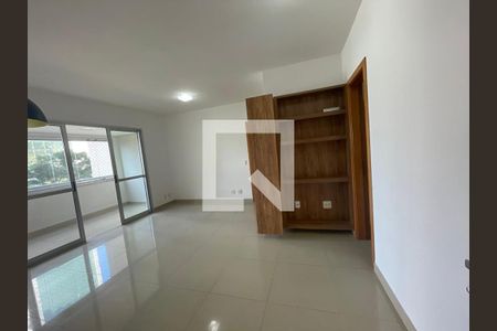 Sala  de apartamento para alugar com 3 quartos, 105m² em Vila da Serra, Nova Lima