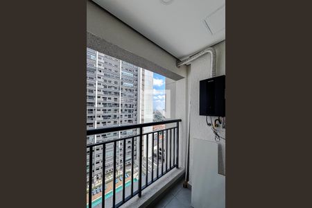 Varanda da Sala de apartamento para alugar com 2 quartos, 50m² em Quarta Parada, São Paulo