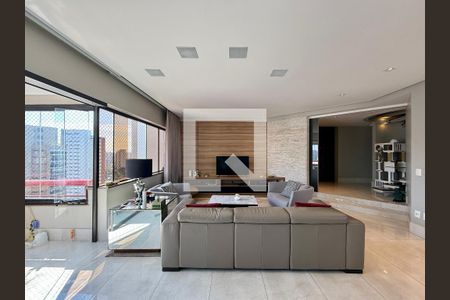 Sala de apartamento para alugar com 5 quartos, 784m² em Campo Belo, São Paulo