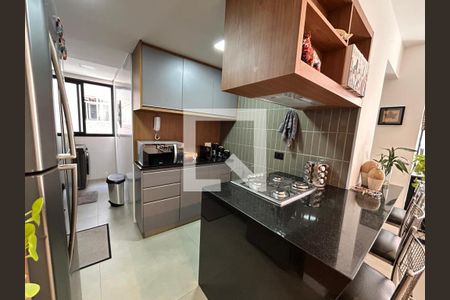 Cozinha de apartamento à venda com 2 quartos, 63m² em Santo Antônio, Belo Horizonte