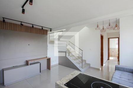 Sala e Cozinha de apartamento à venda com 4 quartos, 156m² em São João Batista, Belo Horizonte
