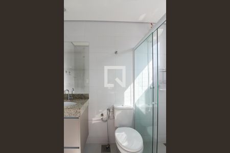 Banheiro da Suíte de apartamento à venda com 4 quartos, 156m² em São João Batista, Belo Horizonte