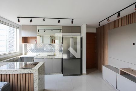 Sala e Cozinha de apartamento à venda com 4 quartos, 156m² em São João Batista, Belo Horizonte