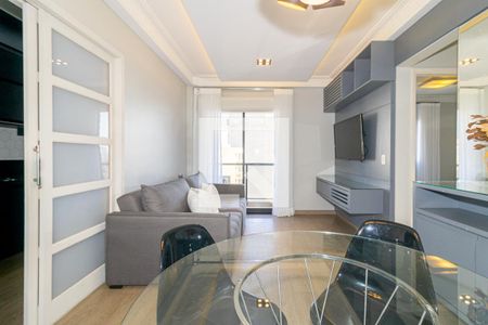 Sala de Jantar de apartamento para alugar com 1 quarto, 46m² em Moema, São Paulo