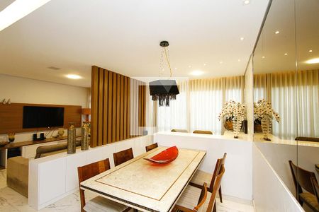 Sala de Jantar de apartamento à venda com 3 quartos, 105m² em Alto Caiçaras, Belo Horizonte