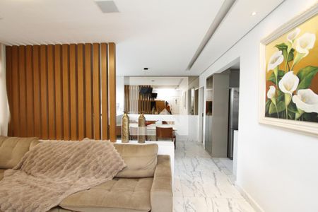 Sala de apartamento à venda com 3 quartos, 105m² em Alto Caiçaras, Belo Horizonte