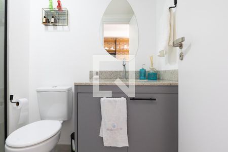 Banheiro de apartamento para alugar com 1 quarto, 24m² em Vila Olímpia, São Paulo