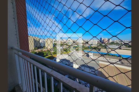 Varanda da Sala de apartamento à venda com 2 quartos, 50m² em Vila Homero Thon, Santo André