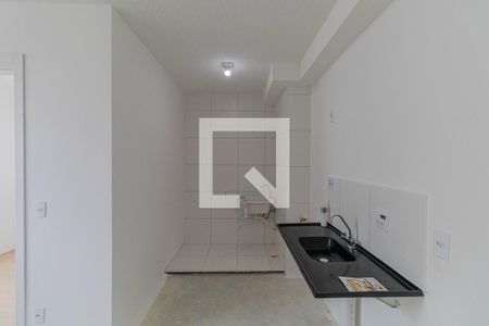 Sala/Cozinha/Área de Serviço  de apartamento à venda com 2 quartos, 34620m² em Cidade Nova São Miguel, São Paulo