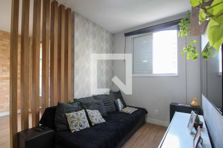 Sala de apartamento à venda com 2 quartos, 64m² em Vila Praia, São Paulo