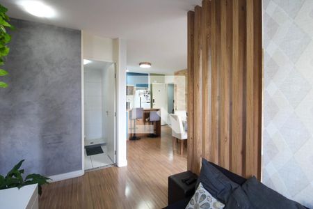 Sala de apartamento à venda com 2 quartos, 64m² em Vila Praia, São Paulo