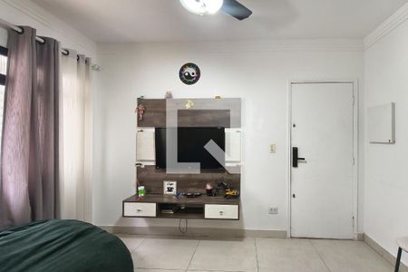 Sala de apartamento para alugar com 1 quarto, 50m² em Boqueirão, Praia Grande