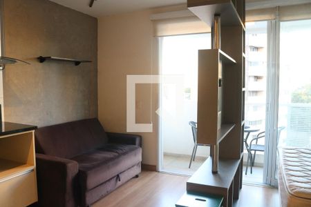 Sala e Cozinha Integrada de apartamento para alugar com 1 quarto, 46m² em Perdizes, São Paulo