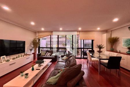 Sala  de apartamento à venda com 3 quartos, 175m² em Leblon, Rio de Janeiro