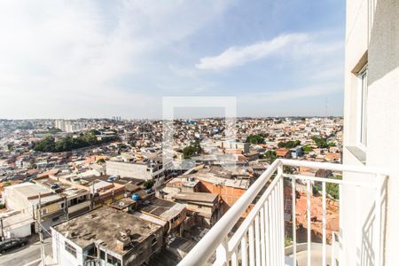 Vista da Sala de apartamento para alugar com 2 quartos, 45m² em Vila Sul Americana, Carapicuíba