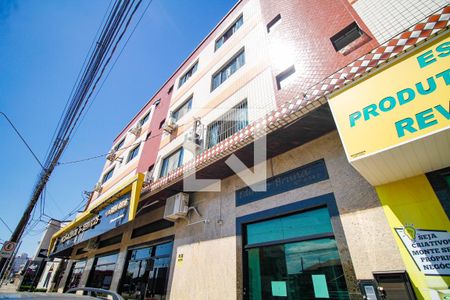 Fachada de kitnet/studio para alugar com 1 quarto, 44m² em Vila Caiçara, Praia Grande