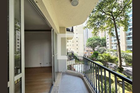 Varanda da Sala de apartamento à venda com 3 quartos, 172m² em Moema, São Paulo