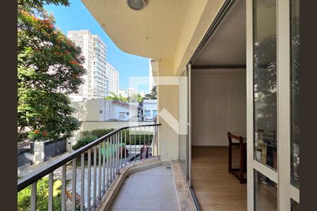 Varanda da Sala de apartamento à venda com 3 quartos, 172m² em Moema, São Paulo