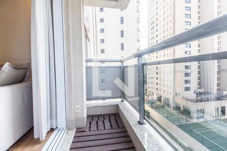 Sacada de kitnet/studio para alugar com 1 quarto, 52m² em Alphaville Industrial, Barueri