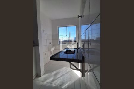 Cozinha de casa para alugar com 1 quarto, 42m² em Ipiranga, Nova Iguaçu