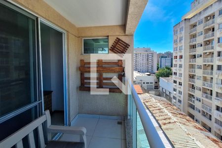 Varanda da Sala de apartamento à venda com 3 quartos, 76m² em Centro, Niterói