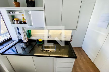 Sala / Cozinha de apartamento à venda com 1 quarto, 28m² em Consolação, São Paulo