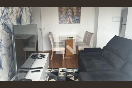 Sala de apartamento para alugar com 2 quartos, 56m² em Jardim Recanto Suave, Cotia