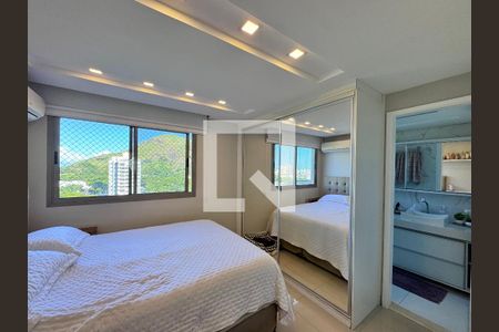 Suíte de apartamento para alugar com 3 quartos, 98m² em Recreio dos Bandeirantes, Rio de Janeiro
